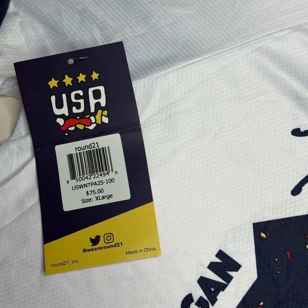 USWNT USA women's soccer x Alex Morgan Round 21 men's jersey shirt - Picture 5 of 5